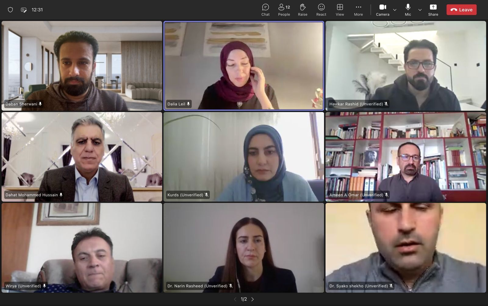 First official meeting between VisionAIDدیدگا ئەید and Pearson