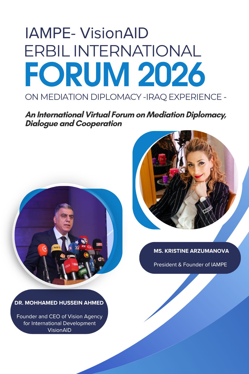The IAMPE – VisionAID Erbil International Forum on Mediation and Diplomacy